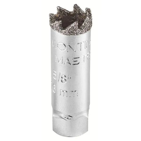 Serra Copo Diamantada 20MM 25-32 Dente de Metal Duro Aço Especial Cromado Tramontina Serra Copo Diamantada 20MM 25-32 Dente de Metal Duro Tramontina