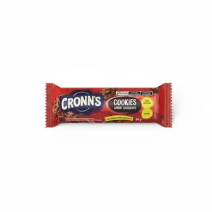 Biscoito Cookies Cronn's Sabor Chocolate 60g