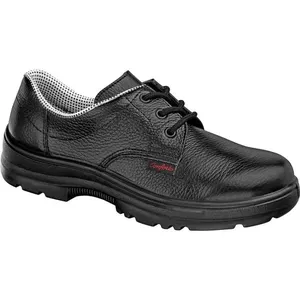 Sapato de Couro Preto com Cadarço - CONFORTO 37