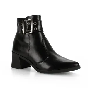 Bota Mississipi de Cano Curto Preta 34