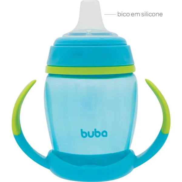 Copo Infantil BUBA Azul a partir de 6 meses 250ml