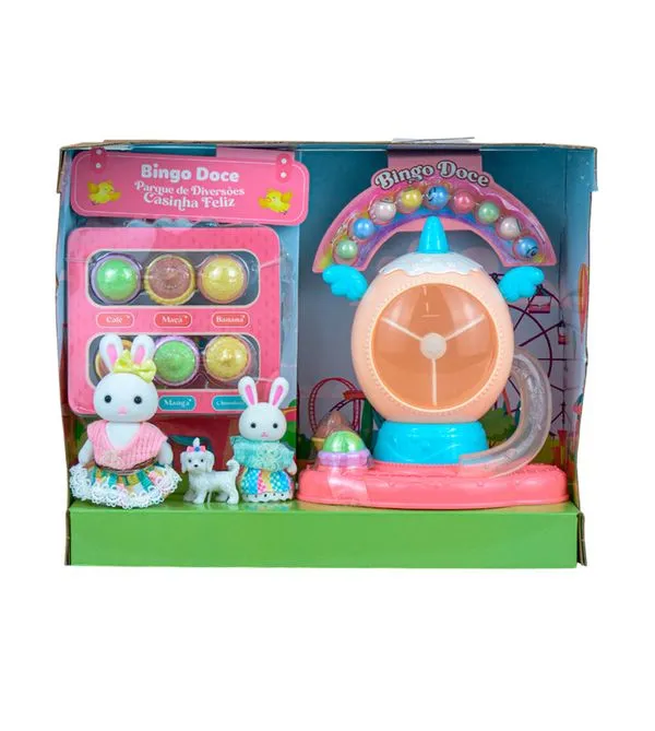 Coleção Casinha Feliz - Parque de Diversões Bingo Doce ZP01359