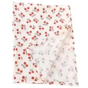 Fralda De Pano Kangobaby Cereja 70x70cm (MP)