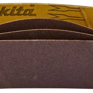 Conjunto Cinta Lixa 610 X 76 Mm A80 - Com 3 Peças Makita