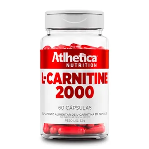 L-Carnitine Atlhetica com 60 cápsulas