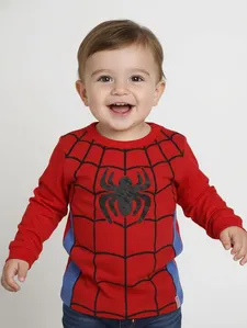 Camiseta Estampada Infantil Para Menino - VERMELHO 2