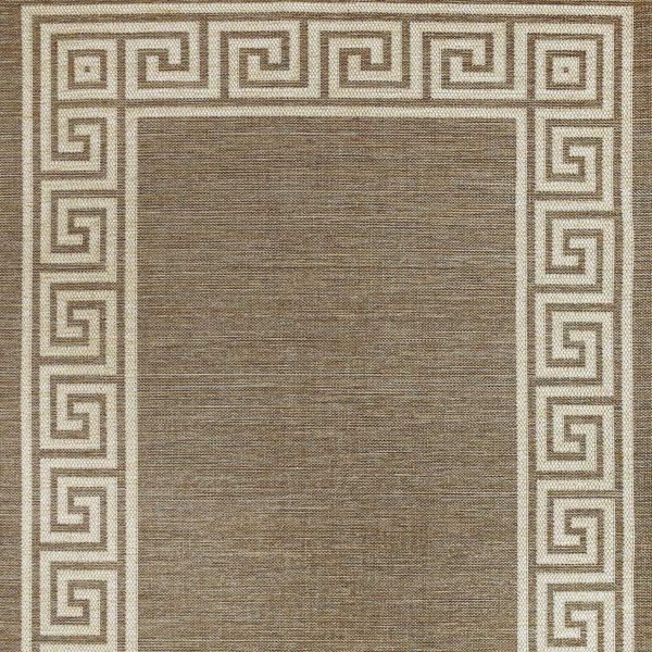 Tapete Para Sala de Estar Bali 2,00x3,00 Avelã G57 - Tapetes São Carlos