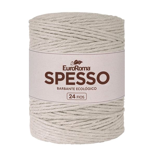 Barbante Spesso Euroroma 4/24 254m Caqui 1Kg