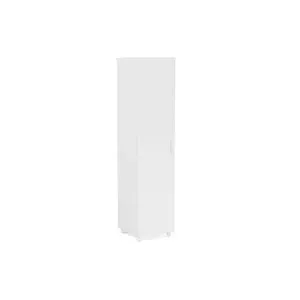 Armário Multiuso Lavanderia 3019 C- 1 Porta Branco - Politorno