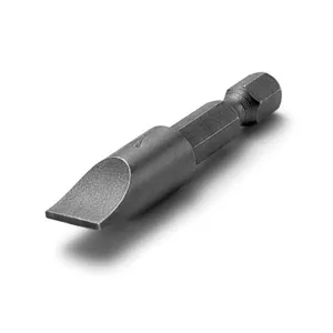 Ponteira/bits fenda encaixe sextavado 1/4"x6 mm comprimento 75 mm - IFLA