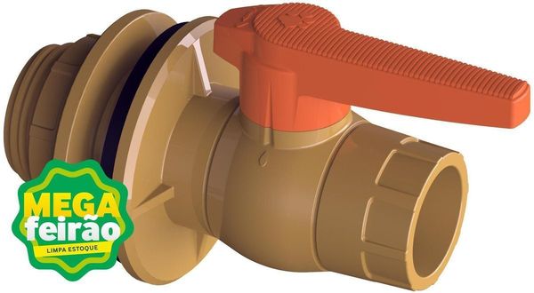 Adaptador Para Caixa D'Água Tigre com Registro DN25