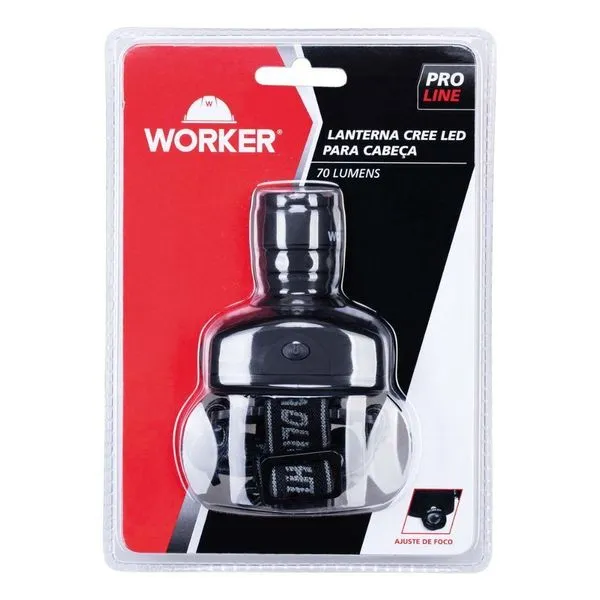 Lanterna Led Cree Para Cabeça Worker