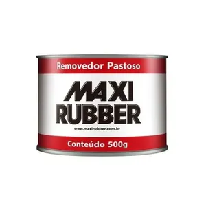 Removedor Pastoso para Pinturas 500g Alta Viscosidade e Consistência Gelatinosa Maxi Rubber Removedor Pastoso para Pinturas 500g Alta Viscosidade Maxi Rubber