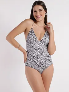 Maiô Com Bojo Feminino MULTICOLORIDO 40