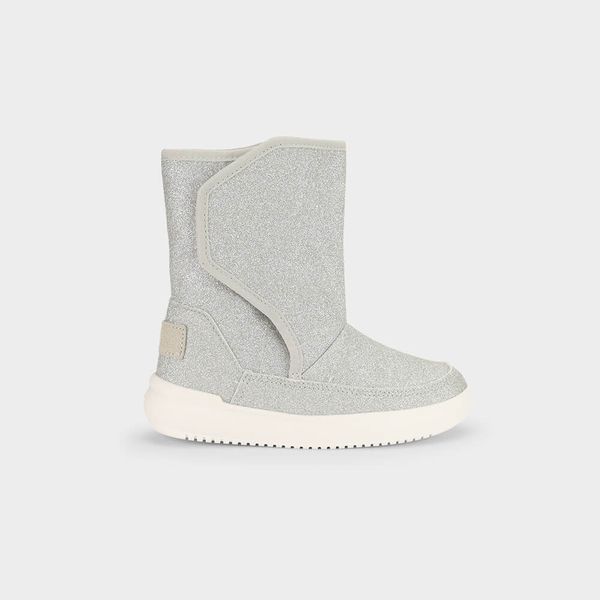 Bota Infantil Bibi Urban Basic Prata com Glitter 31