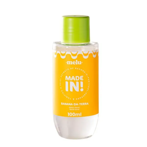 Tônico Facial Ruby Rose Banana Da Terra Made In Melu 100ml