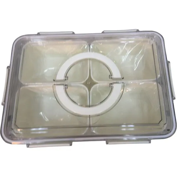 Caixa Organizadora LATCOR 4 Compartimentos TG52694