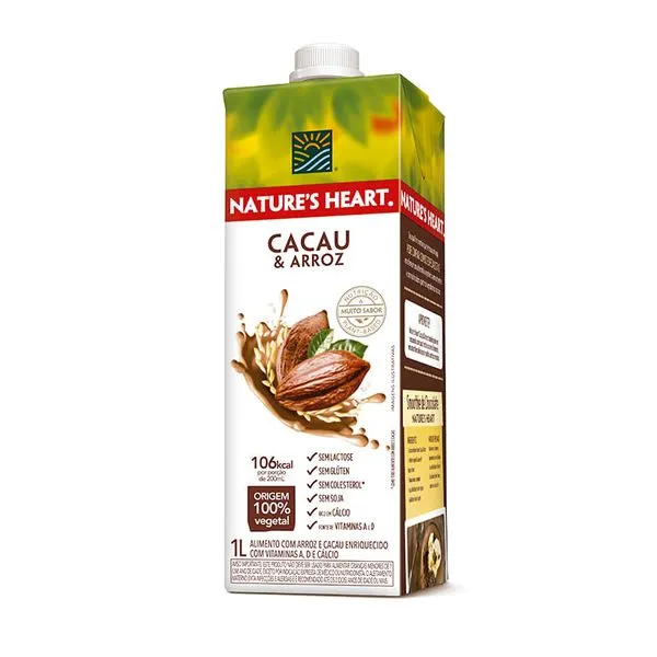 Bebida de cacau 1l - Nature's Heart
