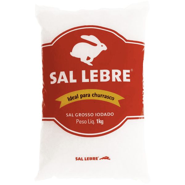 Sal Lebre Churrasco Iodado 1 Kg