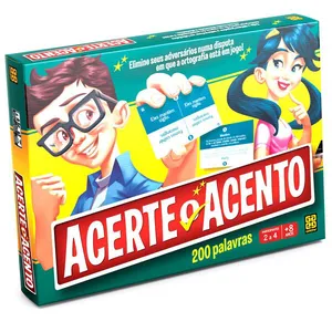 Jogo Acerte o Acento 2018 - Grow