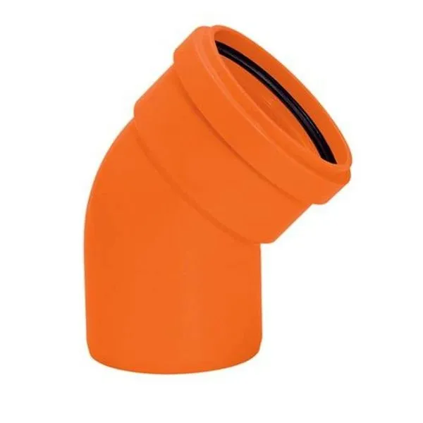Joelho 45° X 75mm Amanco Silentium - Pvc Mineralizado Auto Extinguível
