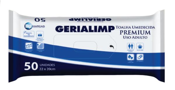 Gerialimp Toalha Umed C/50 @