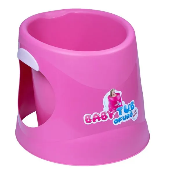 BANHEIRA BABYTUB OFURO ROSA - 1 Á 6 ANOS