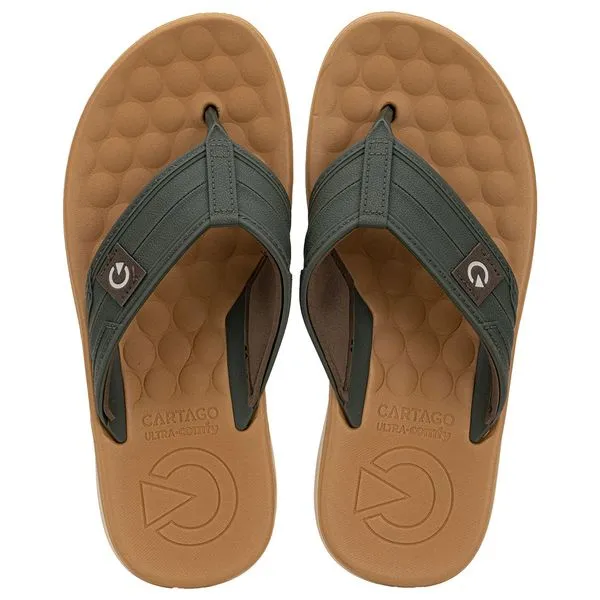 Chinelo Masculino Sintra Cartago 12482 OLIVA 40