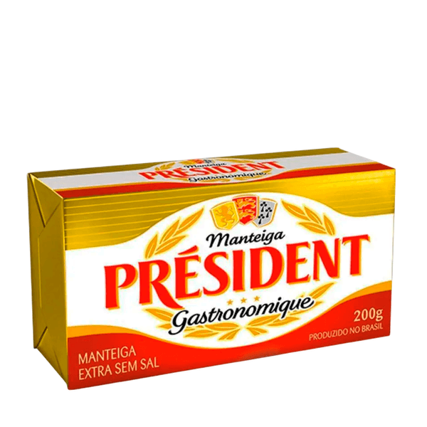 Manteiga sem Sal Tablete Président – 200g