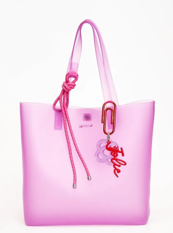 Bolsa Petite Jolie Amalfi Chiclete Translúcido PJ11366