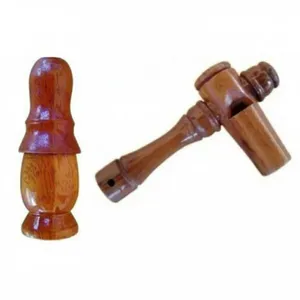 Apito Inhambu De Madeira Modelo 01 + Apito Aracuã