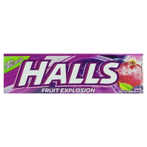 Bala Frutas Vermelhas Halls Pacote 34g
