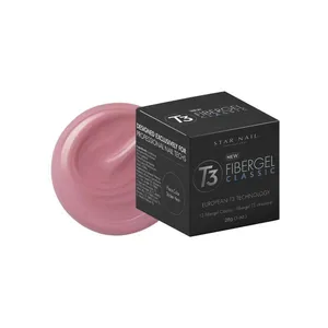 Gel Fibra Cuccio T3 Fibergel Natural Pink Estruturação 28 g
