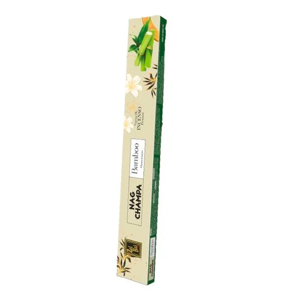 Incensos Massala Nag Champa Bamboo 7 Varetas 5055 - zed black