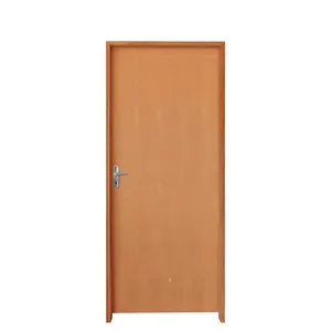 Porta de Madeira Lisa Rodam Direita Curupixa 210x62cm Batente Misto