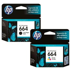 Combinadinhos - Cartuchos 664 Preto e Colorido - 2ml - HP