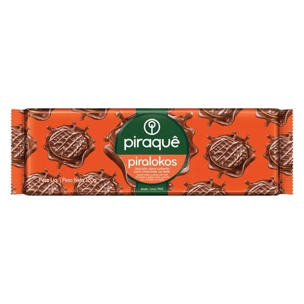 Biscoito Piraquê Piralokos 120g