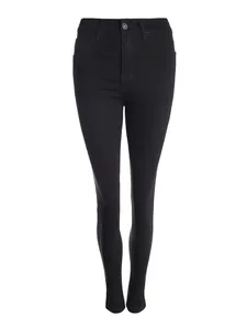 Calça Sarja Cigarrete Feminina PRETO 44