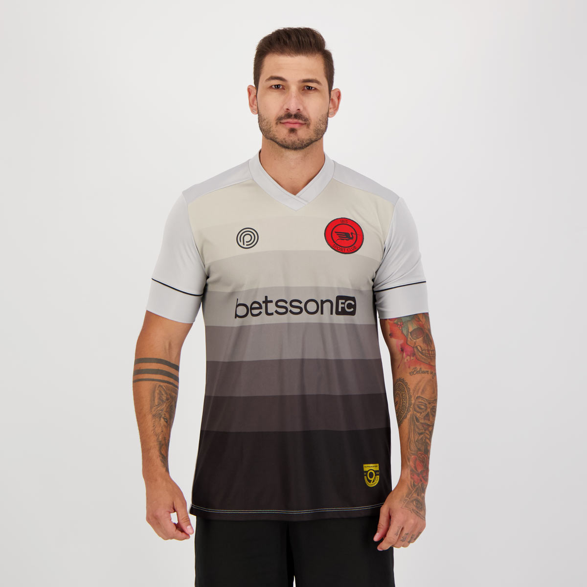 Camisa Pássaro Preto Íbis Goleiro I 2021