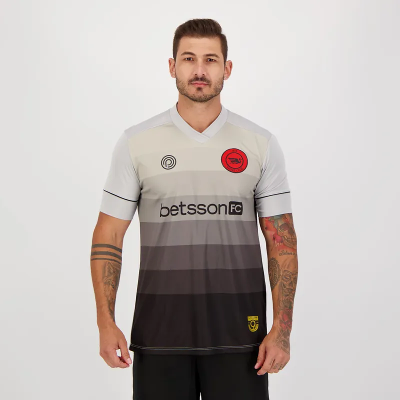 Camisa Pássaro Preto Íbis Goleiro I 2021