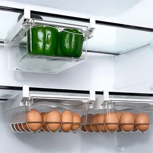 Organizador De Geladeira Taste Home 3 Peças Transparente T-BI
