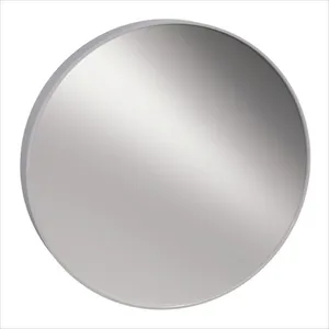 Espelho Redondo Perfil 480Mm Silver Crismetal