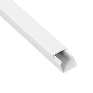 Canaleta AC em PVC Branco com 2 Metros HelaClima Canaleta HelaClima AC8080 em PVC Branco 80x80mm com 2 Metros