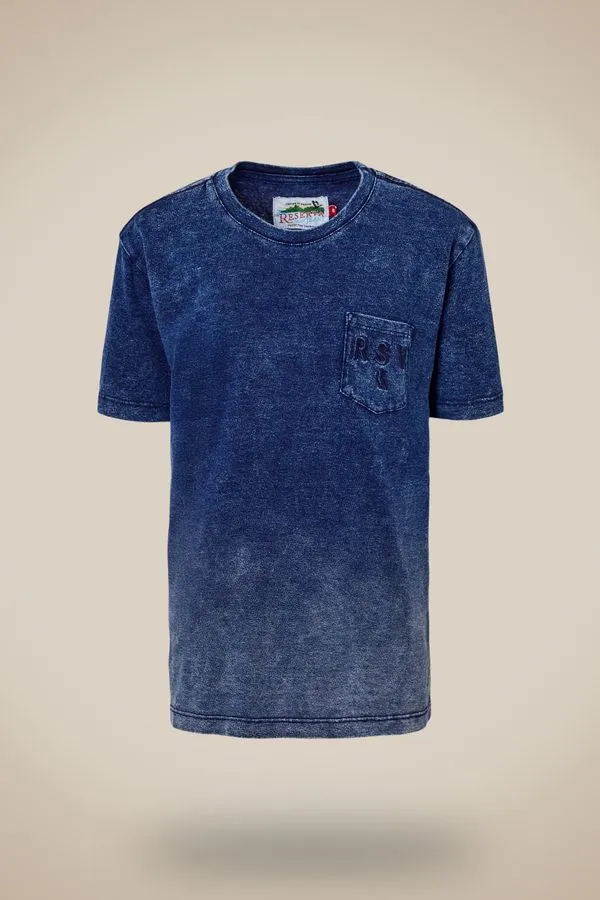 Camiseta Mini Malhao Indigo Dip Dye Indigo - 02