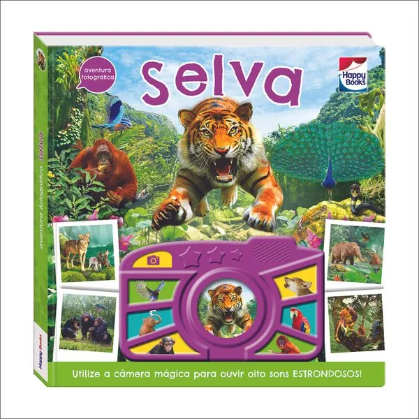 Livro - Aventura Fotográfica - Selva - Happy Books