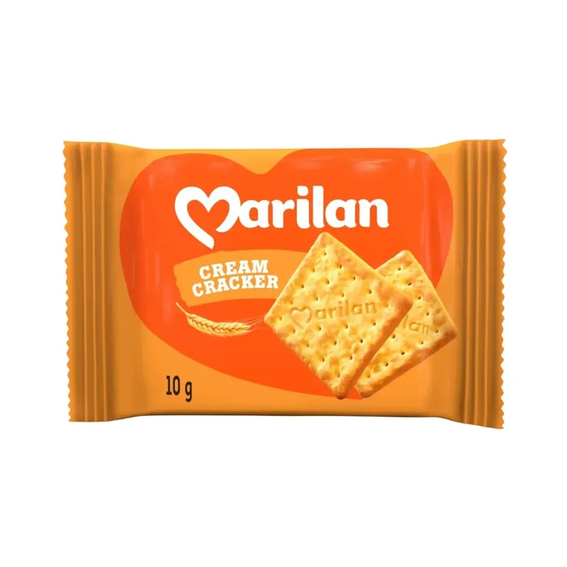 Biscoito Cream Cracker Sachê Marilan - 200 Unidades 10g