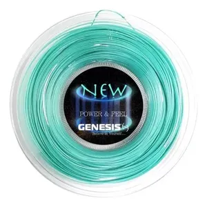 Corda de Tênis Genesis New 1,25MM Monofilamento Co-poliéster 12M Verde Gênesis Corda de Tênis Genesis New 1,25MM Co-poliéster 12M Verde Gênesis