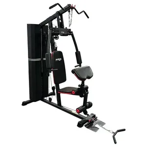 Estação de Musculação 72kg Ahead Sports Mult Estação 25 Exercícios Uso Doméstico Preto Estação de Musculação 72kg Ahead Sports Mult 25 Exercícios Preto