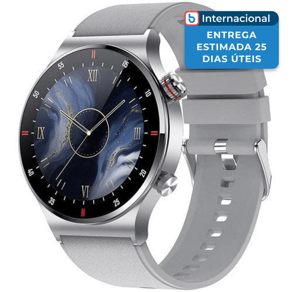 Smartwatch Jone Qw33 Wx4602 Bluetooth Cinza J-MBI