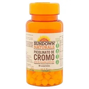 Picolinato De Cromo Sundown 90 Comprimidos